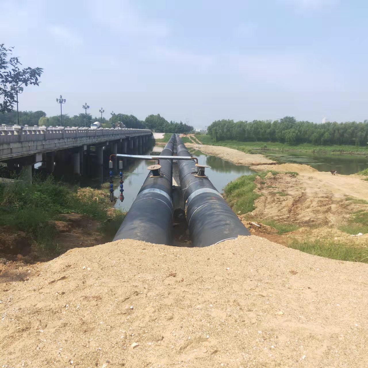 保定管道物理震动清洗输油管道清洗